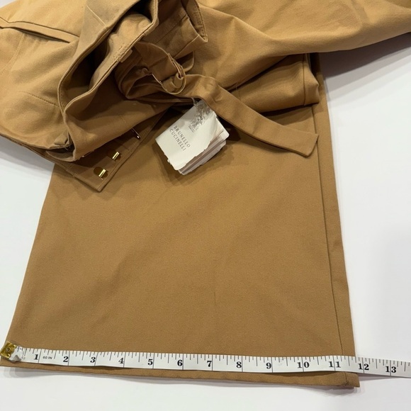 Brunello Cucinelli Wide Leg Trousers Size 44 NWT - Picture 12 of 16
